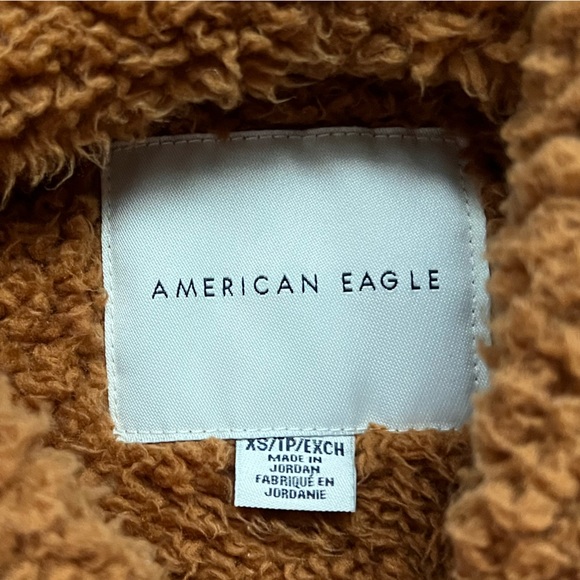 AMERICAN EAGLE "TEDDY BEAR" HOODIE - Picture 4 of 4